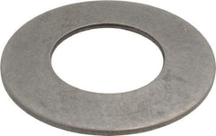 Made in USA - 0.559" ID, Grade 17-7 PH Stainless Steel, Belleville Disc Spring - 1.1" OD, 0.071" High, 0.0394" Thick - Makers Industrial Supply