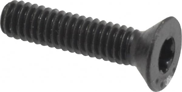 Camcar - #8-32 UNC Torx Plus Drive, 82° Flat Screw - Alloy Steel, Black Oxide Finish, Fully Threaded, 3/4" OAL - Makers Industrial Supply