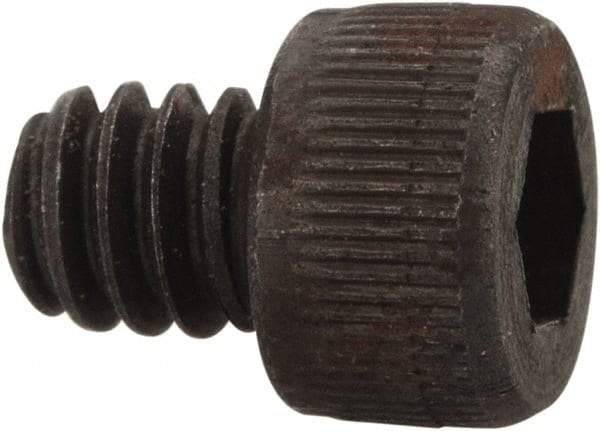 Value Collection - #3-48 UNC Hex Socket Drive, Socket Cap Screw - Alloy Steel, Black Oxide Finish, Fully Threaded, 1/8" Length Under Head - Makers Industrial Supply