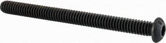 Value Collection - 1/4-20 UNC Hex Socket Drive, Button Screw - Alloy Steel, Black Oxide Finish, Fully Threaded, 3" Length Under Head - Makers Industrial Supply