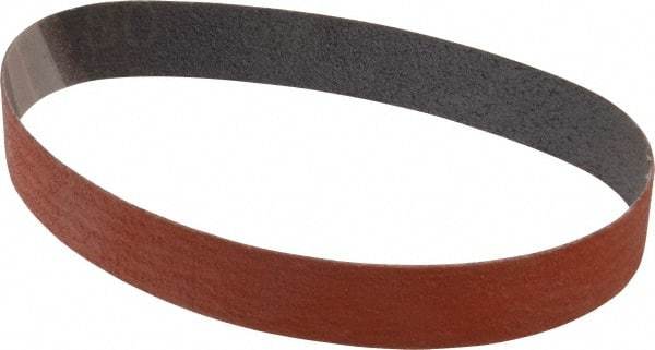 3M - 1" Wide x 18" OAL, 80 Grit, Ceramic Abrasive Belt - Ceramic, Medium, Coated, YF Weighted Cloth Backing, Wet/Dry, Series 777F - Makers Industrial Supply