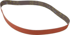 3M - 2" Wide x 60" OAL, 120 Grit, Ceramic Abrasive Belt - Ceramic, Fine, Coated, YF Weighted Cloth Backing, Wet/Dry, Series 777F - Makers Industrial Supply