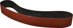 3M - 2-1/2" Wide x 48" OAL, 60 Grit, Ceramic Abrasive Belt - Ceramic, Medium, Coated, YF Weighted Cloth Backing, Wet/Dry, Series 777F - Makers Industrial Supply