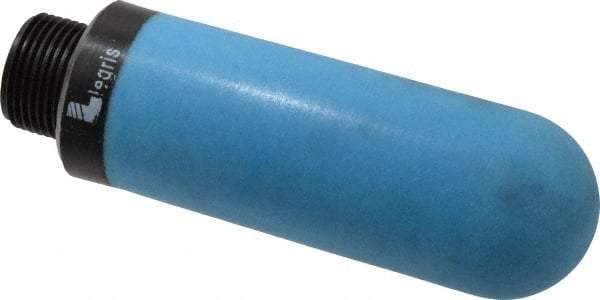 Legris - 1 BSPP, 160mm OAL, Muffler - 145 Max psi, 370 CFM, 84 Decibel Rating, Polyethylene - Makers Industrial Supply