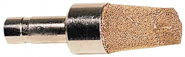 Legris - Plug In, 68mm OAL, Muffler - 175 Max psi, 11 CFM, 108 Decibel Rating, Sintered Bronze - Makers Industrial Supply