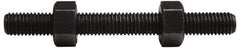 Value Collection - 5/8-11, 5-3/4" Long, Uncoated, Steel, Fully Threaded Stud with Nut - Grade B7, 5/8" Screw, 7B Class of Fit - Makers Industrial Supply