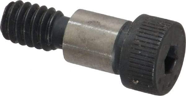 Made in USA - 5/16" Shoulder Diam x 3/8" Shoulder Length, 1/4-20 UNC, Hex Socket Shoulder Screw - 8 Alloy Steel, 0.419 to 0.438" Head Diam - Makers Industrial Supply