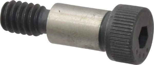 Made in USA - 5/16" Shoulder Diam x 1/2" Shoulder Length, 1/4-20 UNC, Hex Socket Shoulder Screw - 8 Alloy Steel, 0.419 to 0.438" Head Diam - Makers Industrial Supply