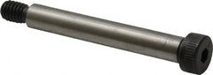 Made in USA - 3/8" Shoulder Diam x 2-1/2" Shoulder Length, 5/16-18 UNC, Hex Socket Shoulder Screw - 8 Alloy Steel, 0.543 to 0.562" Head Diam - Makers Industrial Supply