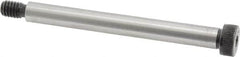 Made in USA - 3/8" Shoulder Diam x 3-1/2" Shoulder Length, 5/16-18 UNC, Hex Socket Shoulder Screw - 8 Alloy Steel, 0.543 to 0.562" Head Diam - Makers Industrial Supply