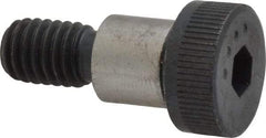 Made in USA - 1/2" Shoulder Diam x 1/2" Shoulder Length, 3/8-16 UNC, Hex Socket Shoulder Screw - 8 Alloy Steel, 0.729 to 3/4" Head Diam - Makers Industrial Supply