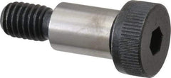 Made in USA - 1/2" Shoulder Diam x 3/4" Shoulder Length, 3/8-16 UNC, Hex Socket Shoulder Screw - 8 Alloy Steel, 0.729 to 3/4" Head Diam - Makers Industrial Supply