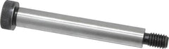 Made in USA - 1/2" Shoulder Diam x 3-1/4" Shoulder Length, 3/8-16 UNC, Hex Socket Shoulder Screw - 8 Alloy Steel, 0.729 to 3/4" Head Diam - Makers Industrial Supply