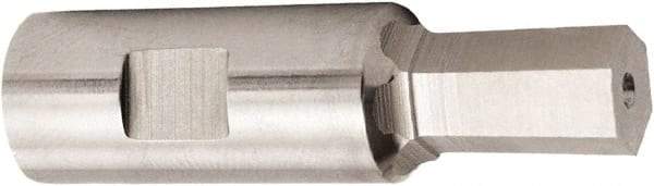 Hassay-Savage - 3/16" Hexagon Rotary Broach - 9/32" Depth of Cut, 1/2" Shank - Makers Industrial Supply