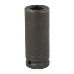 Proto - 3/4" Drive 13/16" Deep Impact Socket - 4 Points, 4" OAL - Makers Industrial Supply