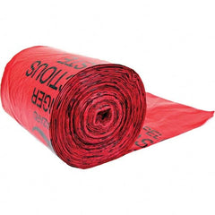 Justrite - Hazardous Waste Bags Type: Hazardous Waste Bag Capacity (Gal.): 10 - Makers Industrial Supply