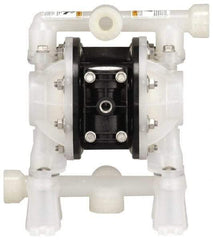 ARO/Ingersoll-Rand - 1/2" NPT, Nonmetallic, Air Operated Diaphragm Pump - Santoprene Diaphragm, Acetal Housing - Makers Industrial Supply