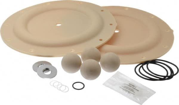 ARO/Ingersoll-Rand - Santoprene Fluid Section Repair Kit - For Use with Diaphragm Pumps - Makers Industrial Supply