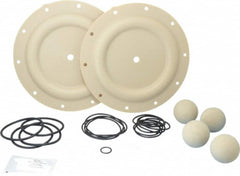 ARO/Ingersoll-Rand - Santoprene Fluid Section Repair Kit - For Use with Diaphragm Pumps - Makers Industrial Supply