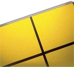 Switchmats; Type: Perimeter Guarding Switchmat; Length (Inch): 35; Width (Inch): 24; Activation Pressure (Lb.): 10-15; Color: Yellow; Thickness (Decimal Inch): 0.3750; Maximum Load Capacity (psi): 3000; Material: Vinyl; Voltage: 24.00; Number of Lead Wire