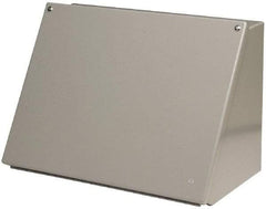 Cooper B-Line - Steel Standard Enclosure Hinge Sloped Cover - NEMA 12, 13, 24" Wide x 12" High x 9-5/32" Deep, Dirt-tight & Dust-tight - Makers Industrial Supply