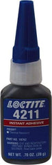 Loctite - 20 Gal Bottle Black Instant Adhesive - 24 hr Full Cure Time - Makers Industrial Supply