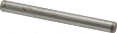 Made in USA - 1/8" Diam x 1-1/4" Pin Length Grade 8 Alloy Steel Standard Dowel Pin - Bright Finish, C 47-58 & C 60 (Surface) Hardness, 1,840 Lb (Single Shear), 3,680 Lb (Double Shear) Breaking Strength, 1 Beveled & 1 Rounded End - Makers Industrial Supply