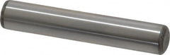 Made in USA - 5/16" Diam x 1-3/4" Pin Length Grade 8 Alloy Steel Standard Dowel Pin - Bright Finish, C 47-58 & C 60 (Surface) Hardness, 11,500 Lb (Single Shear), 23,000 Lb (Double Shear) Breaking Strength, 1 Beveled & 1 Rounded End - Makers Industrial Supply