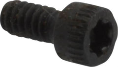 Camcar - #4-40 UNC Torx Plus Drive, Socket Cap Screw - Alloy Steel, Black Oxide Finish, Fully Threaded, 1/4" Length Under Head - Makers Industrial Supply