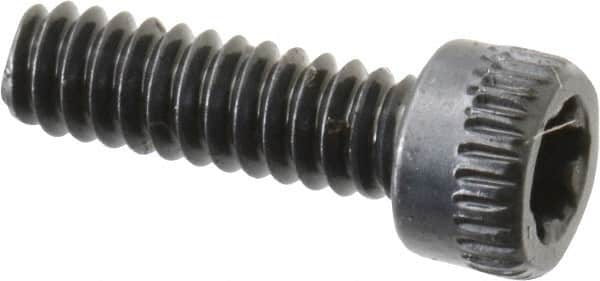 Camcar - #4-40 UNC Torx Plus Drive, Socket Cap Screw - Alloy Steel, Black Oxide Finish, Fully Threaded, 3/8" Length Under Head - Makers Industrial Supply