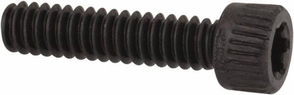 Camcar - #4-40 UNC Torx Plus Drive, Socket Cap Screw - Alloy Steel, Black Oxide Finish, Fully Threaded, 1/2" Length Under Head - Makers Industrial Supply