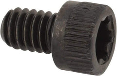 Camcar - #8-32 UNC Torx Plus Drive, Socket Cap Screw - Alloy Steel, Black Oxide Finish, Fully Threaded, 1/4" Length Under Head - Makers Industrial Supply