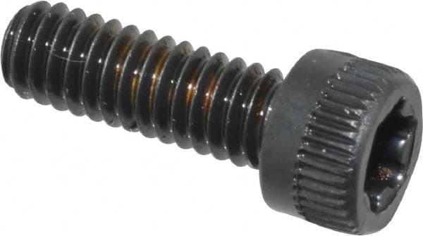 Camcar - #8-32 UNC Torx Plus Drive, Socket Cap Screw - Alloy Steel, Black Oxide Finish, Fully Threaded, 1/2" Length Under Head - Makers Industrial Supply