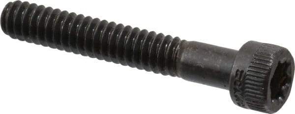 Camcar - #10-24 UNC Torx Plus Drive, Socket Cap Screw - Alloy Steel, Black Oxide Finish, Partially Threaded, 1-1/4" Length Under Head - Makers Industrial Supply