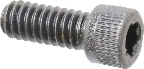 Camcar - 1/4-20 UNC Torx Plus Drive, Socket Cap Screw - Alloy Steel, Black Oxide Finish, Fully Threaded, 5/8" Length Under Head - Makers Industrial Supply