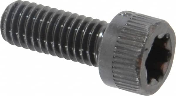 Camcar - #10-32 UNF Torx Plus Drive, Socket Cap Screw - Alloy Steel, Black Oxide Finish, Fully Threaded, 1/2" Length Under Head - Makers Industrial Supply