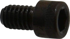 Made in USA - 5/16-18 UNC Hex Socket Drive, Socket Cap Screw - Alloy Steel, Black Oxide Finish, Fully Threaded, 1/2" Length Under Head - Makers Industrial Supply