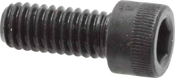 Made in USA - 1/2-13 UNC Hex Socket Drive, Socket Cap Screw - Alloy Steel, Black Oxide, Fully Threaded, 2" Length Under Head - Makers Industrial Supply