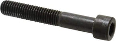 Made in USA - 1/2-13 UNC Hex Socket Drive, Socket Cap Screw - Alloy Steel, Black Oxide Finish, Partially Threaded, 3-1/4" Length Under Head - Makers Industrial Supply