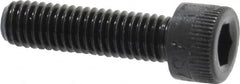 Made in USA - #10-32 UNF Hex Socket Drive, Socket Cap Screw - Alloy Steel, Black Oxide Finish, Fully Threaded, 3/4" Length Under Head - Makers Industrial Supply