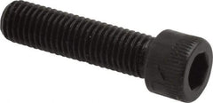 Made in USA - 1/4-28 UNF Hex Socket Drive, Socket Cap Screw - Alloy Steel, Black Oxide Finish, Fully Threaded, 1" Length Under Head - Makers Industrial Supply