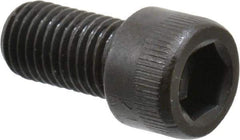 Made in USA - 5/16-24 UNF Hex Socket Drive, Socket Cap Screw - Alloy Steel, Black Oxide Finish, Fully Threaded, 5/8" Length Under Head - Makers Industrial Supply