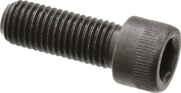 Made in USA - 5/16-24 UNF Hex Socket Drive, Socket Cap Screw - Alloy Steel, Black Oxide Finish, Fully Threaded, 7/8" Length Under Head - Makers Industrial Supply