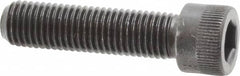 Made in USA - 5/16-24 UNF Hex Socket Drive, Socket Cap Screw - Alloy Steel, Black Oxide Finish, Fully Threaded, 1-1/4" Length Under Head - Makers Industrial Supply