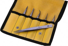 Aven - Titanium Bonded Tweezer Set - 1 Piece - Makers Industrial Supply