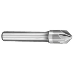 1/4″ 6 Flute 60 Degree Carbide Countersink - Series 606 - Exact Industrial Supply