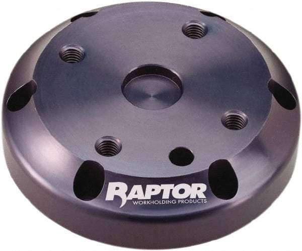 Raptor Workholding - 6.3" Jaw Width, 1-1/2" High Riser - For Use with 4 & 5 Axis Workholding Systems - Makers Industrial Supply