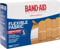 Johnson & Johnson - 3" Long x 1" Wide, General Purpose Self-Adhesive Bandage - Woven Fabric Bandage - Makers Industrial Supply