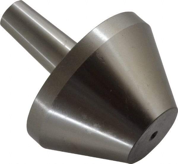 Riten - 4MT Taper, 1 to 2-1/4" Point Diam, Hardened Tool Steel Lathe Bull Nose Point - 1-9/16" OAL - Makers Industrial Supply