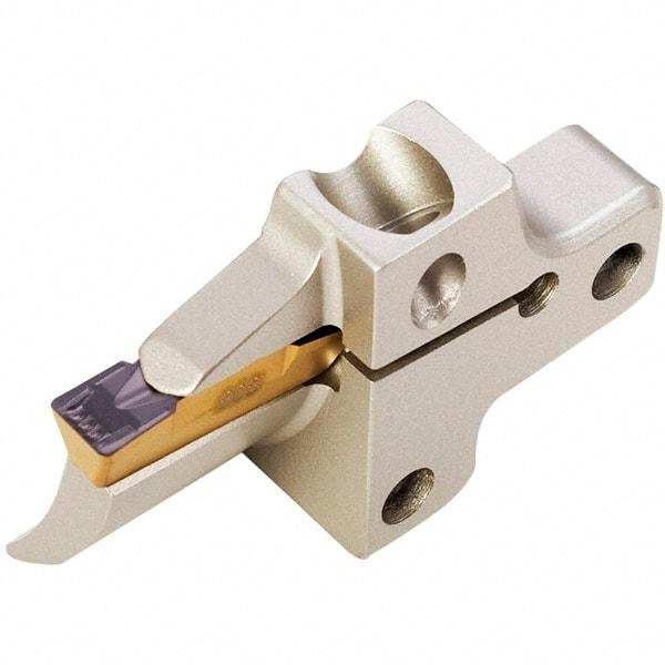 Iscar - Right Hand Cut, 8mm Insert Width, Cutoff & Grooving Support Blade for Indexables - 23mm Max Depth of Cut - Makers Industrial Supply